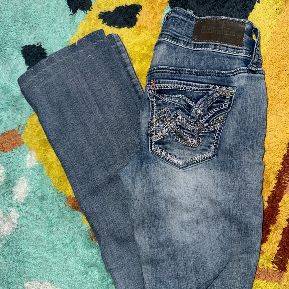 “Lola” Micro Boot Hydraulic Jeans
